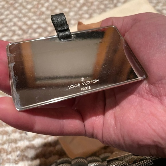 Louis Vuitton Calfskin Damier Twist BB Shouldr Bag - Picture 16 of 16